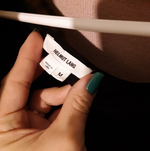 Helmut Lang asymmetrical high low draped d… - Picture 8 of 8